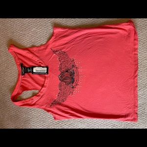 Harley Davidson tank with rhinestones